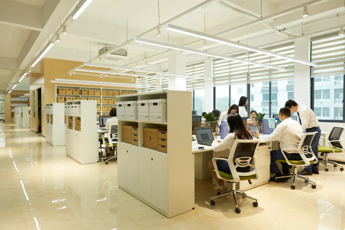 YOUREE project and client support team in the office
